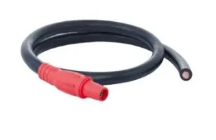 4/0 Cam PIGTAIL Female to Blunt -  05' - RED - X05-4/0CAM-R-F