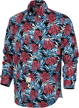 BOCOMAL FR Shirts Printed Paisley/Hawaii Lightweight Pearl Snaps Button Down Flame Resistant NFPA2112 CAT2 Work Shirt
