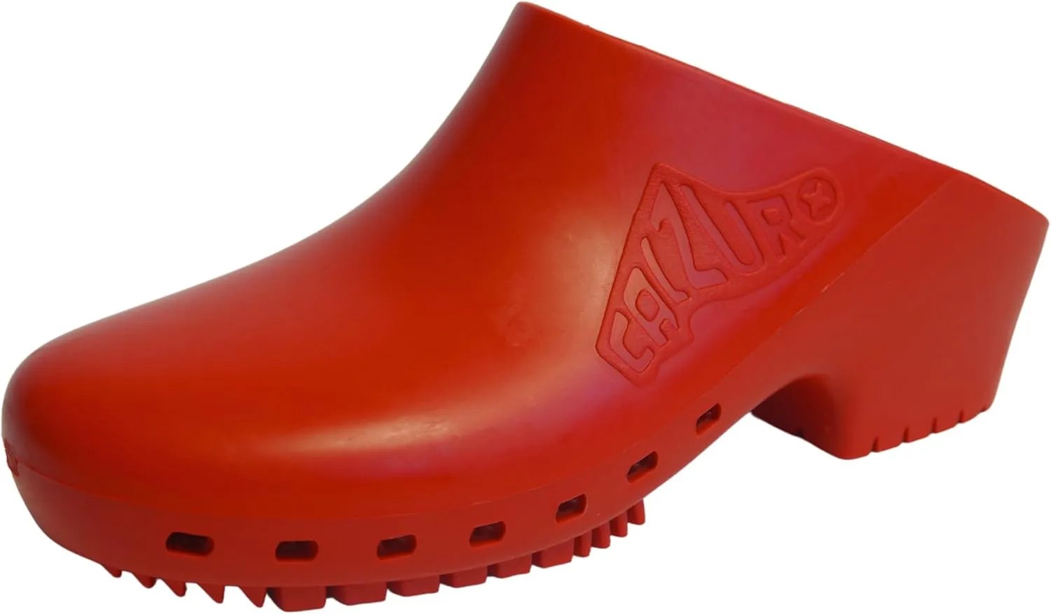 CALZURO Classic Work Clogs Without Holes - Unisex Nursing Clogs - Non Slip Shoes - Autoclavable Rubber Kitchen Shoes for Women and Men -
