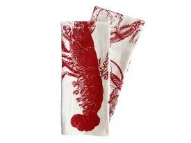 Caskata Lobsters Kitchen Towels, Set of 2