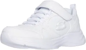 Skechers Girls' Glimmer Kicks School Struts Sneaker