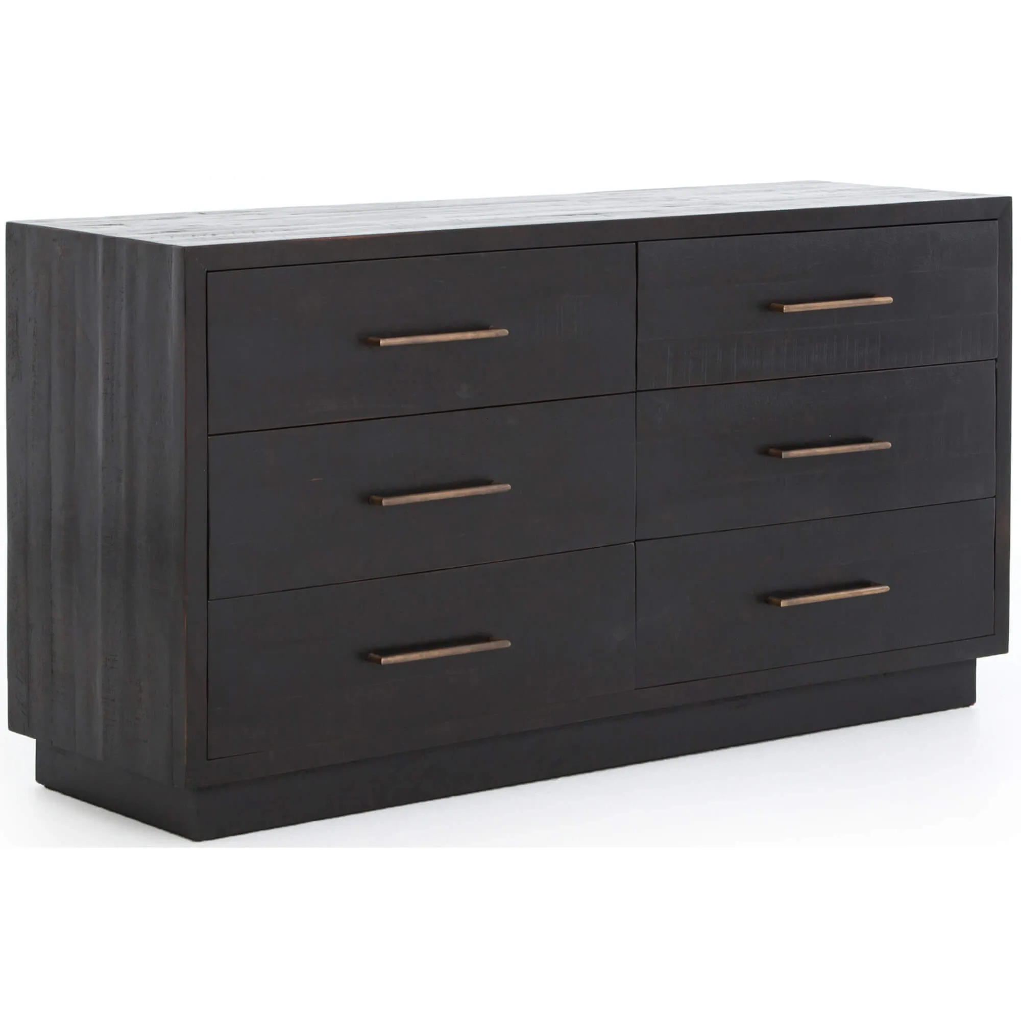 Suki 6 Drawer Dresser, Burnished Black