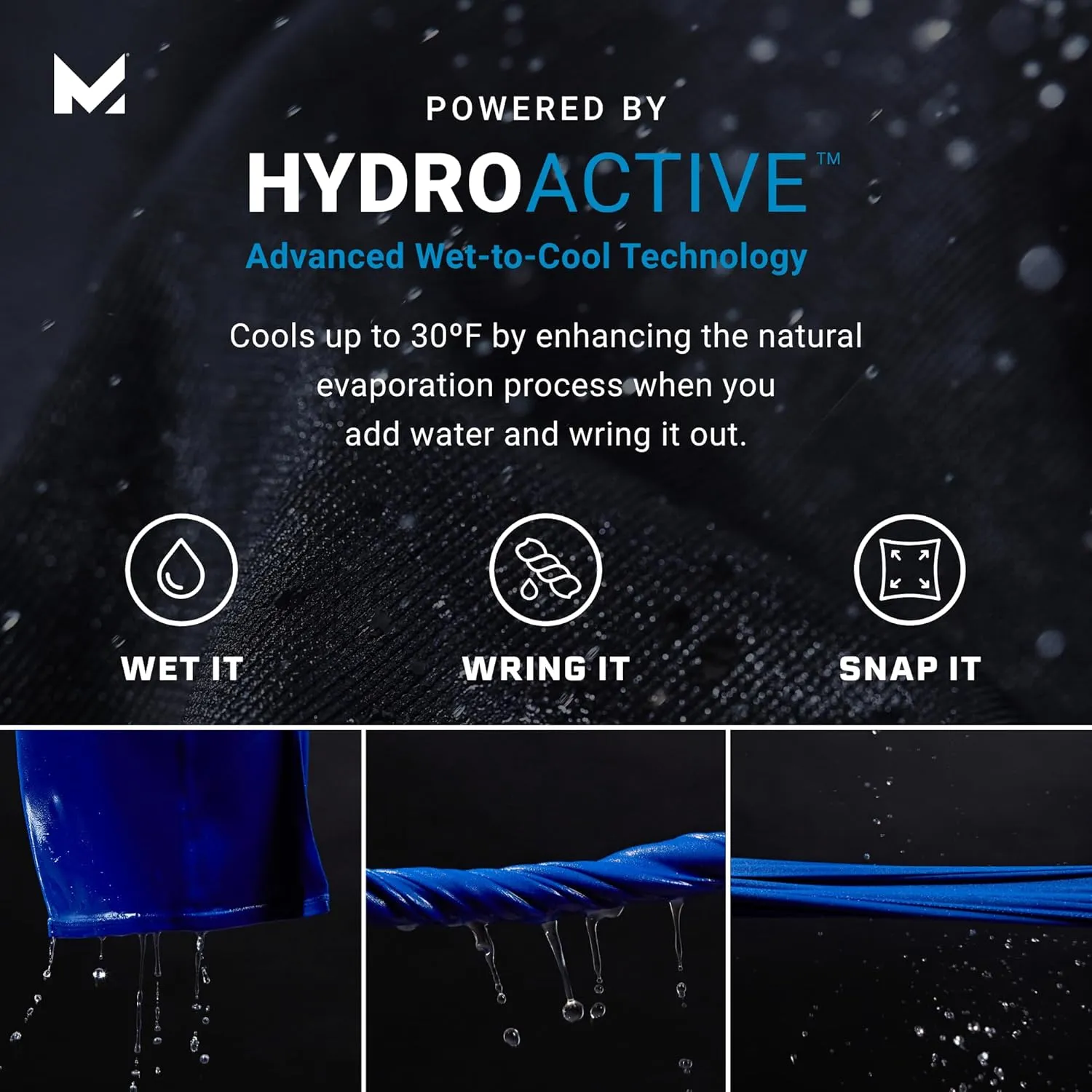 Tapered Cooling Headband